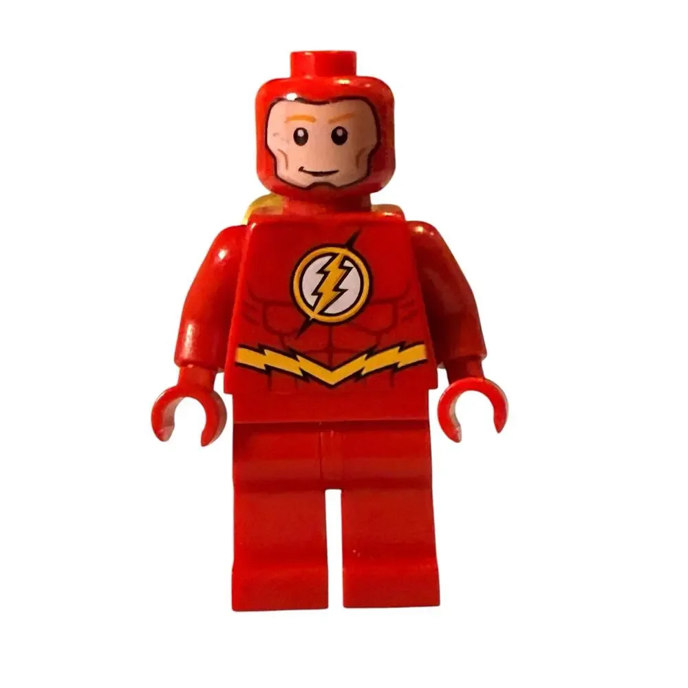 LEGO The Flash, sh0087 DC Minifigure Collectible NO HELMET